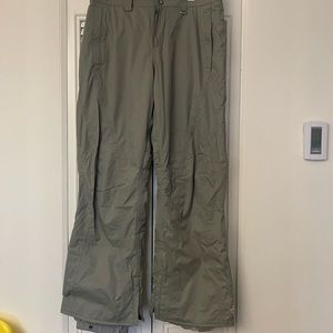 BURTON Women’s Snowboard Pants Light Green Sage Size Large